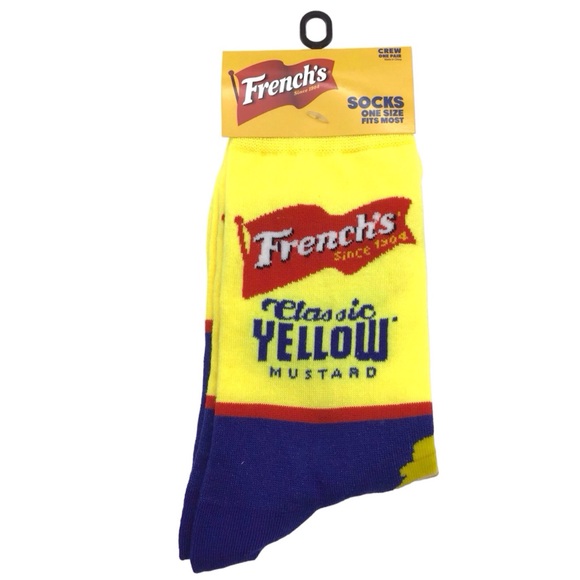 French’s Accessories - French’s Mustard Novelty Socks